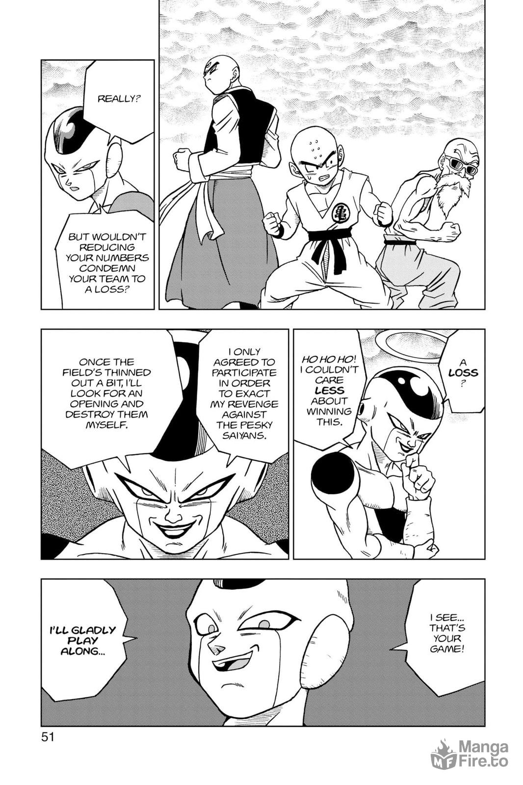 Universe Survival! The Tournament of Power Begins! page 44