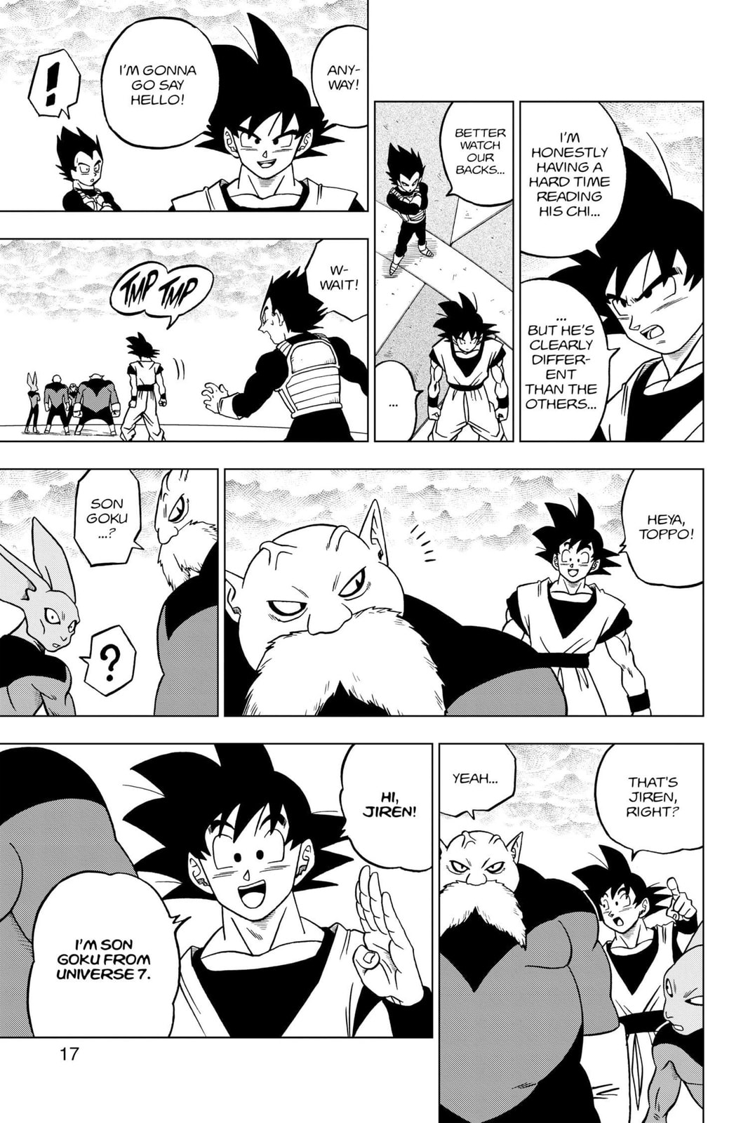 Universe Survival! The Tournament of Power Begins! page 10