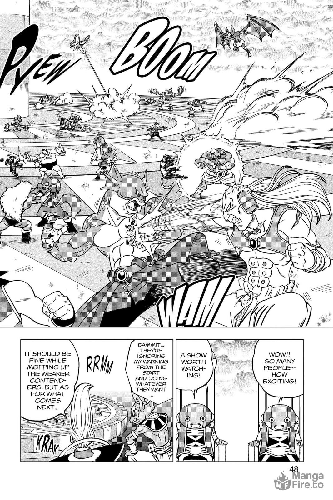 Universe Survival! The Tournament of Power Begins! page 41