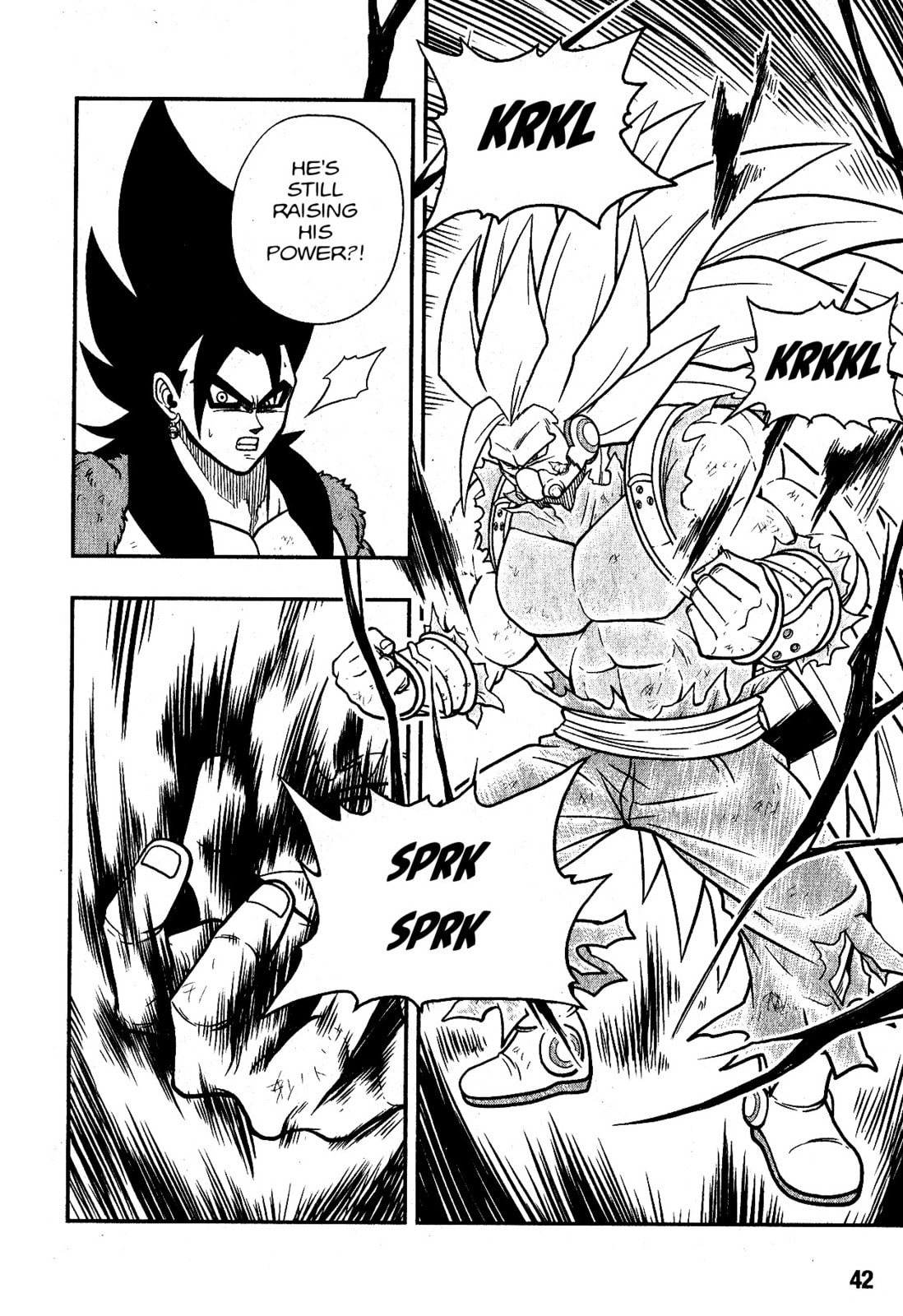 The ones who saved Goku and Vegeta are none other than themselves!! page 15