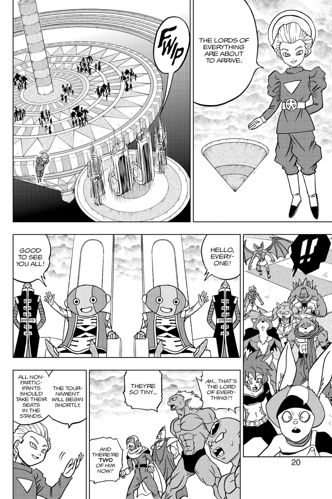 Universe Survival! The Tournament of Power Begins! page 13