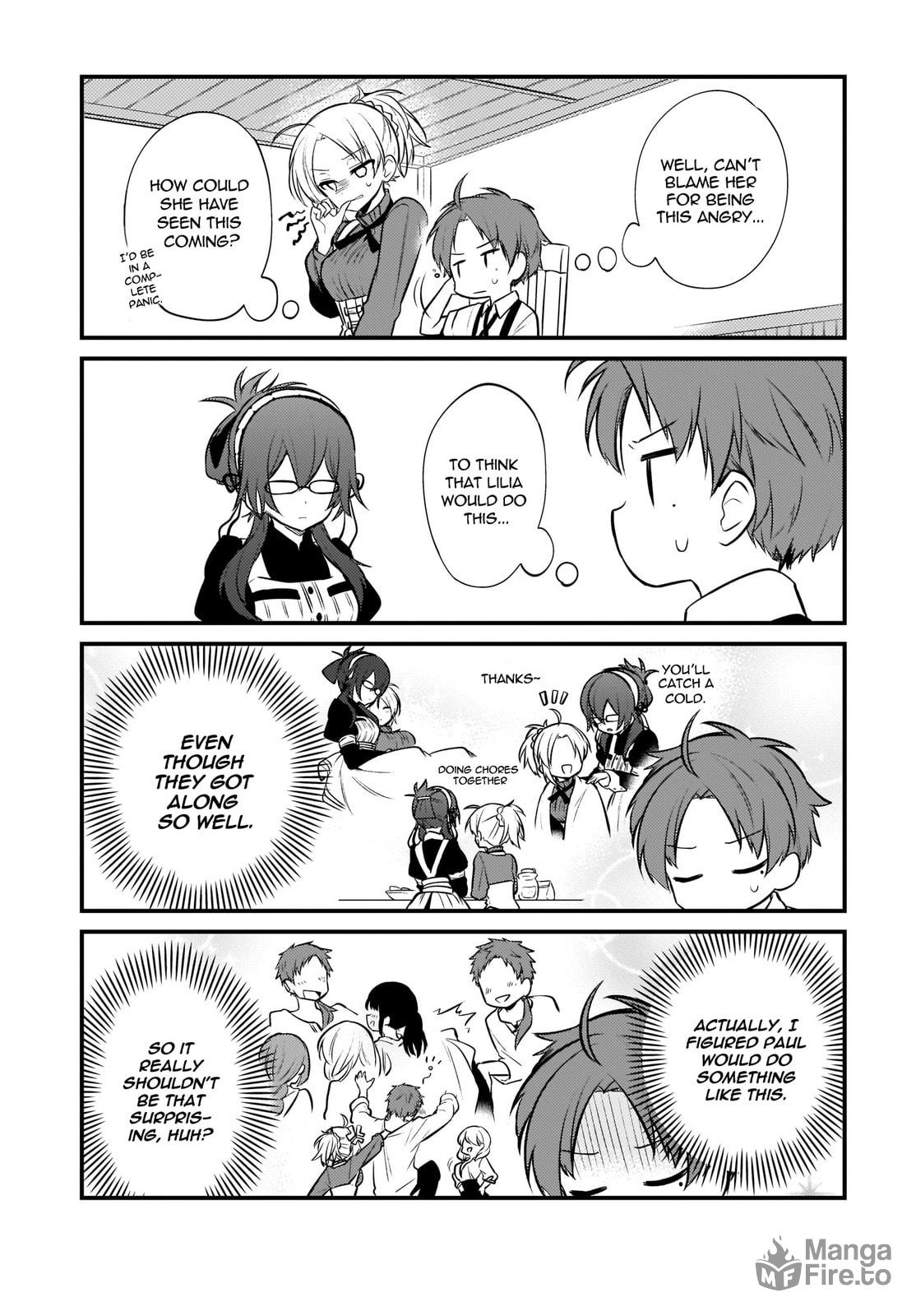 Mushoku Tensei: 4-koma ni natte mo Honki dasu – Chapter 5 page 4