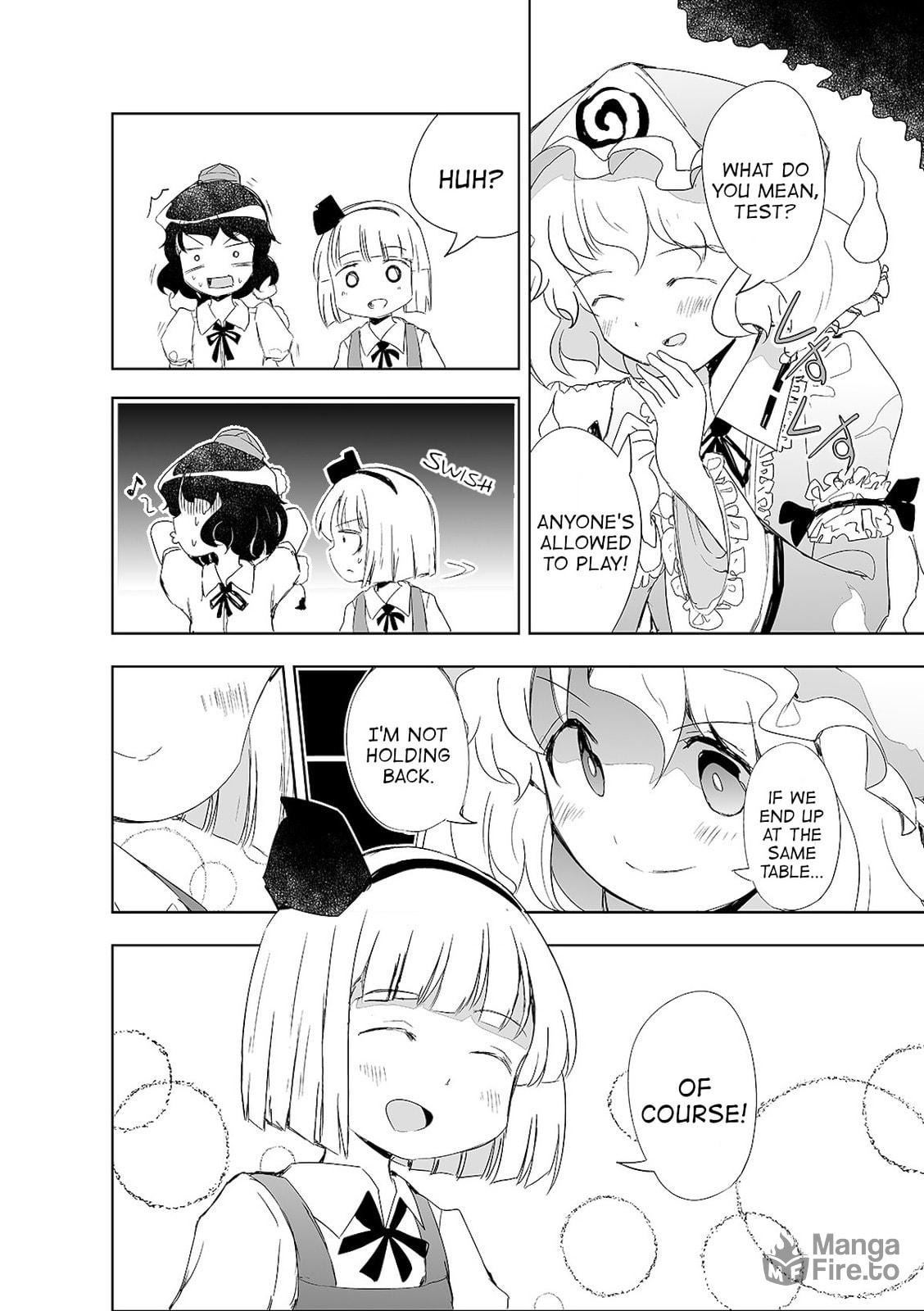 Touhou Project Fan Fictions: There Aren't Many Tiles That Can't Be Discard – Chapter 4 page 2