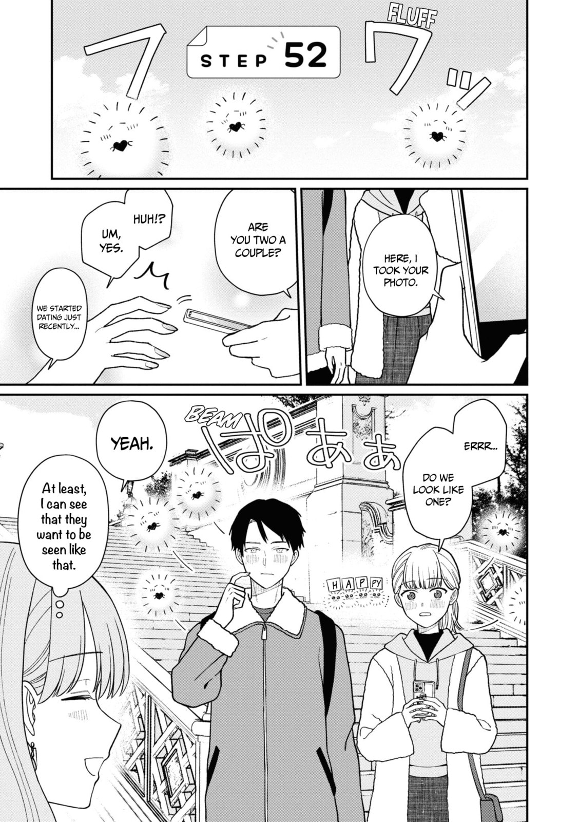 Kuuki ga "Yomeru" Shinnyushain to Buaiso na Senpai no Hanashi (Web-comic) – Chapter 52 page 1