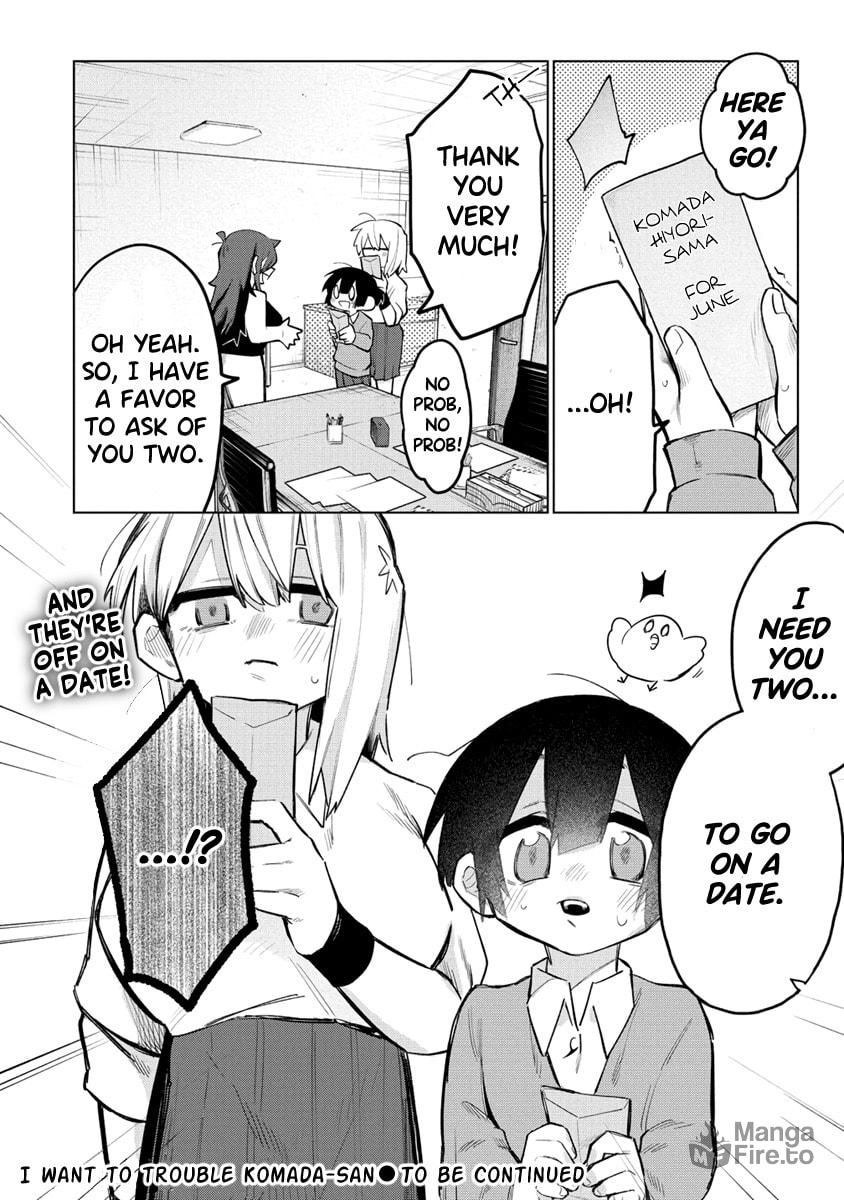 Komada-san Wants to Touch page 11