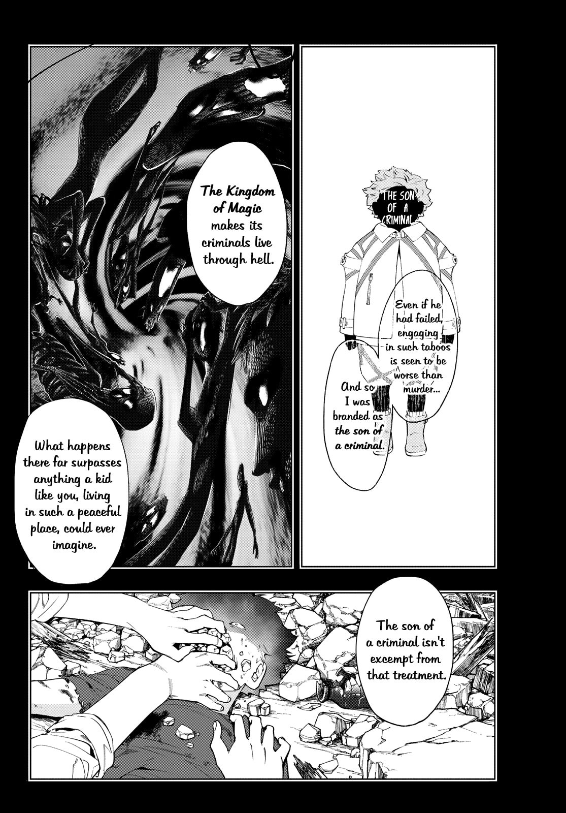 Evil in Disguise. — Irregular page 10