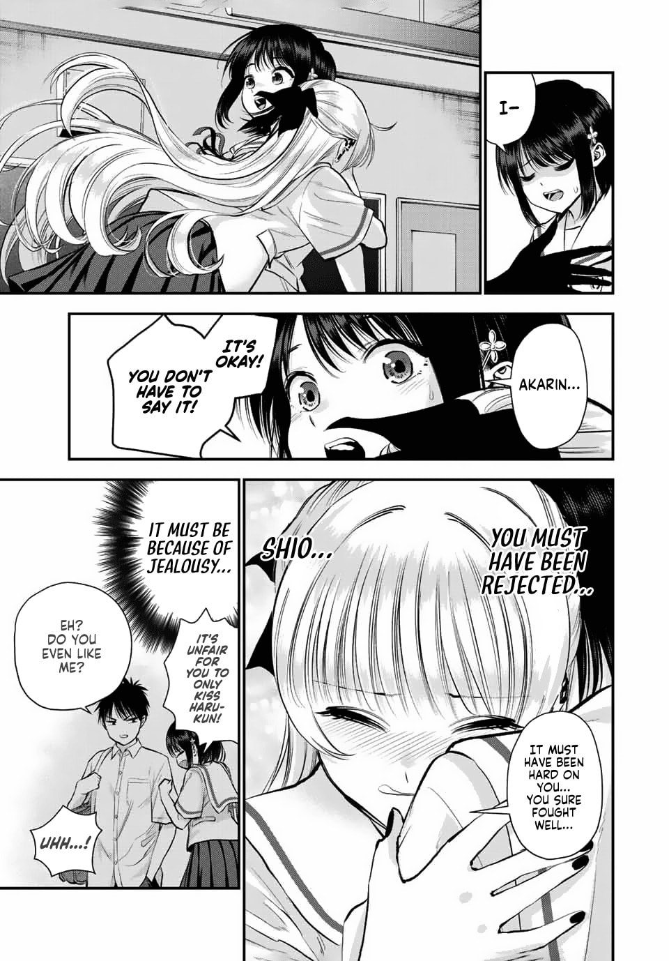Romcoms don't happen when you're scared page 6