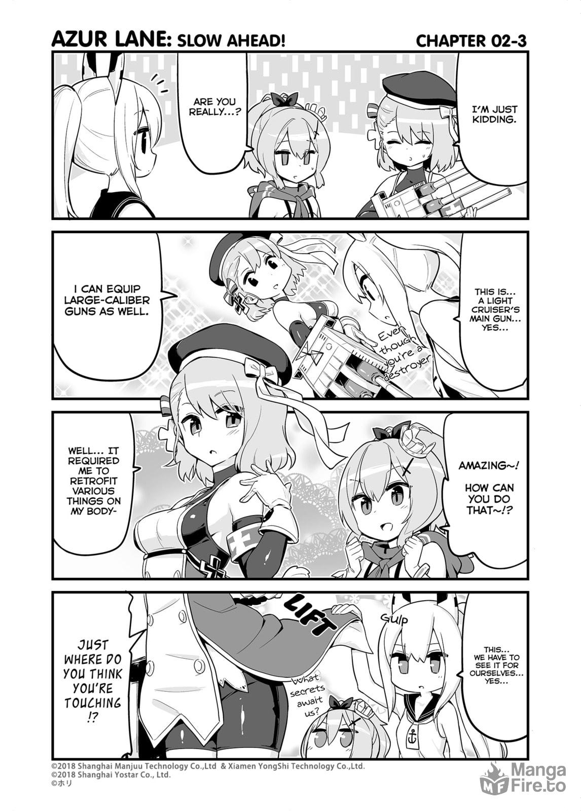 Azur Lane 4-koma: Slow Ahead! – Chapter 2 page 2