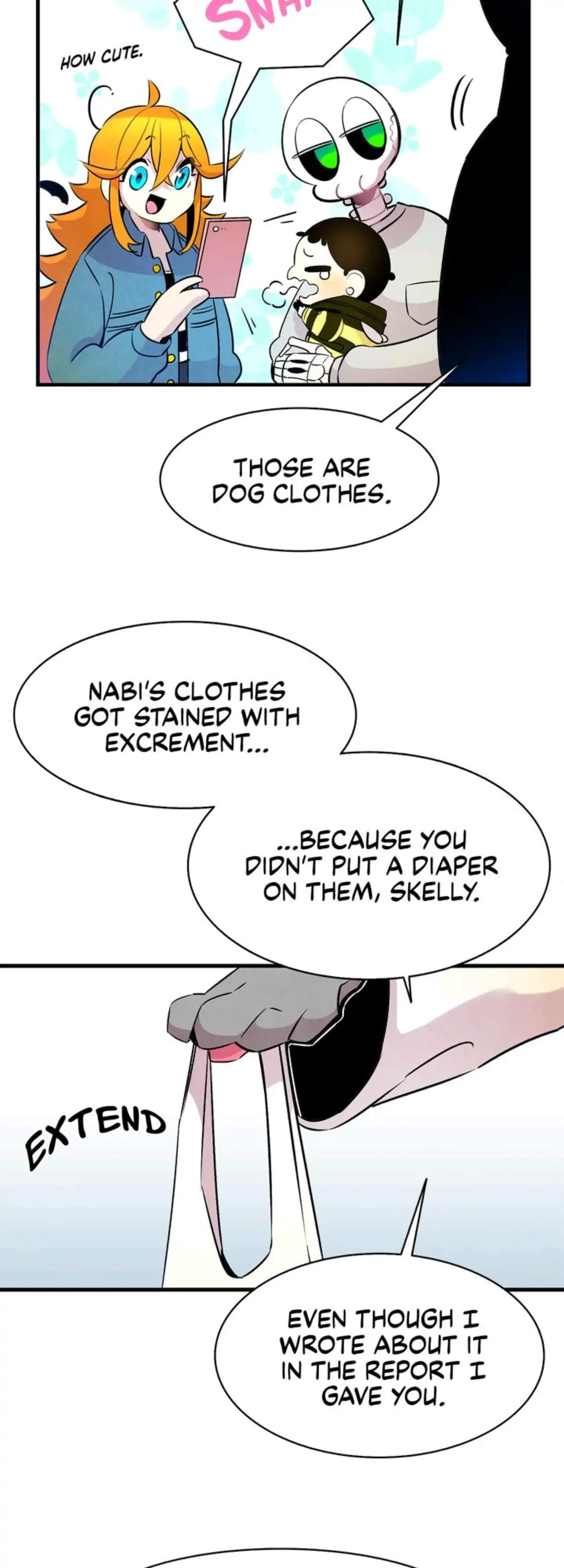 The Skeleton Becomes a Cat Dad – Chapter 32 page 7