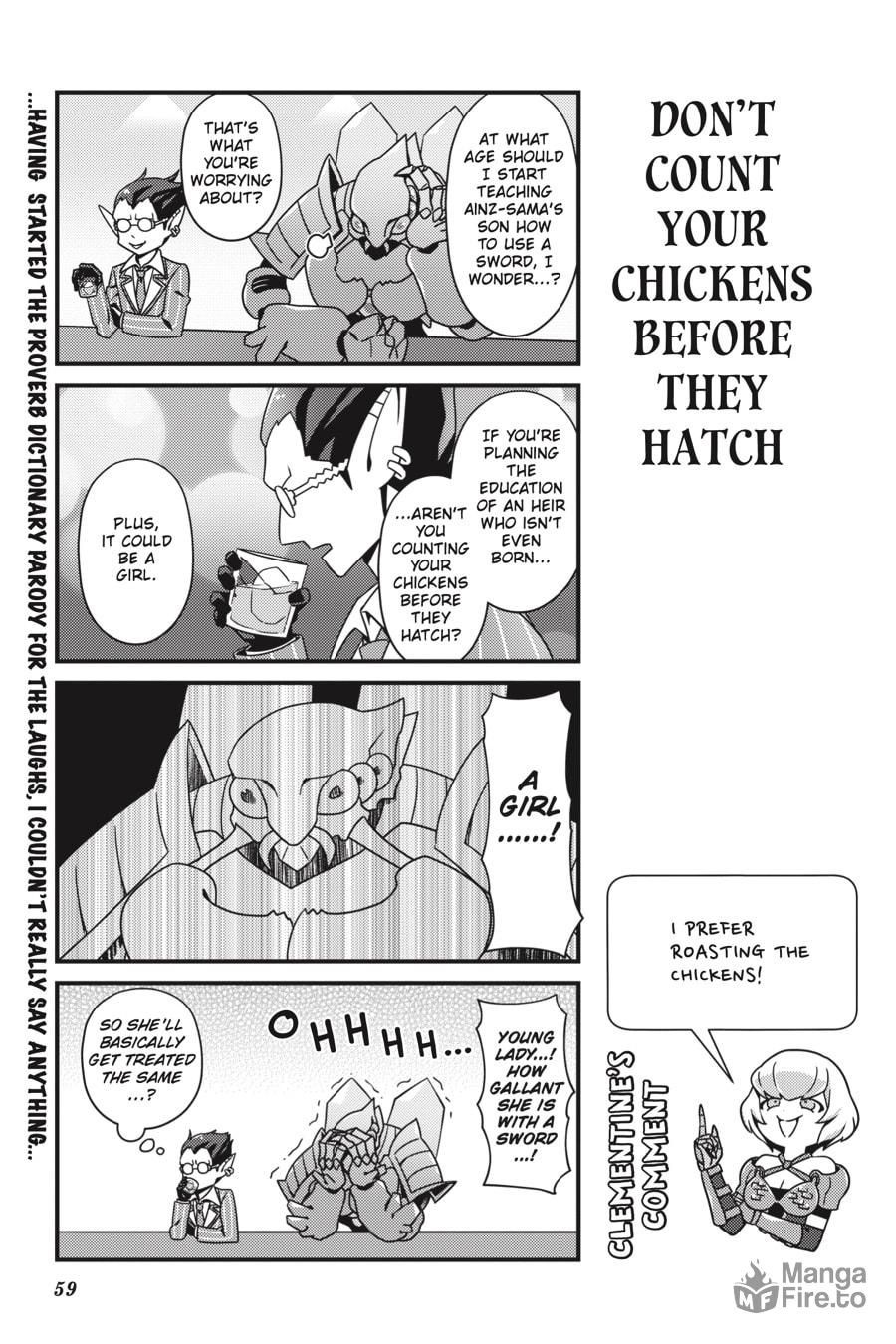 Teach Me, Ainz-sama! Learn with Mango: Proverbs and Idioms page 14