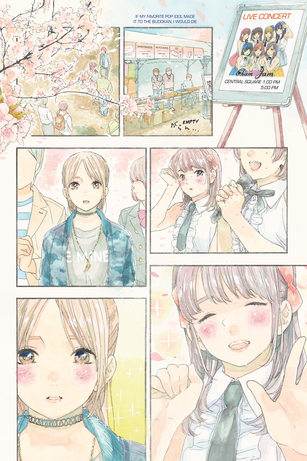 If My Favorite Pop Idol Made It to the Budokan, I Would Die – Chapter 1 page 1