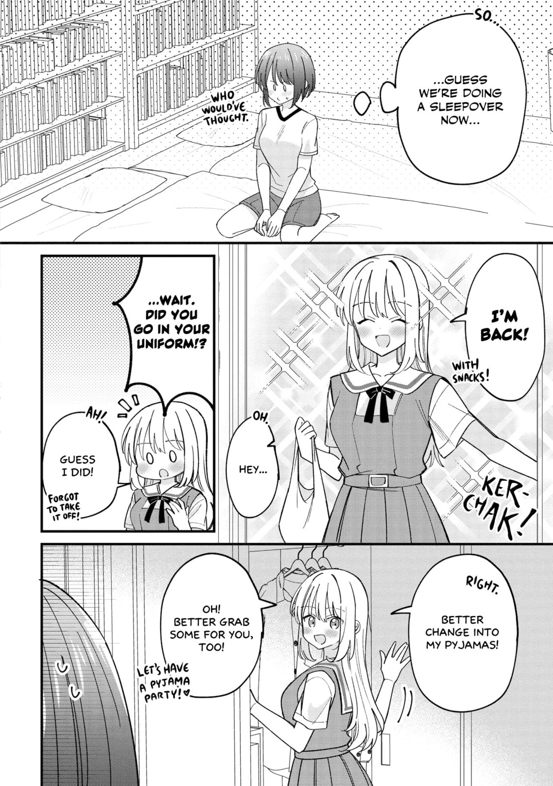 Kao dake yoi Classmate ga Yatara to Guigui Kuru Yuri no Hanashi – Chapter 4 page 15