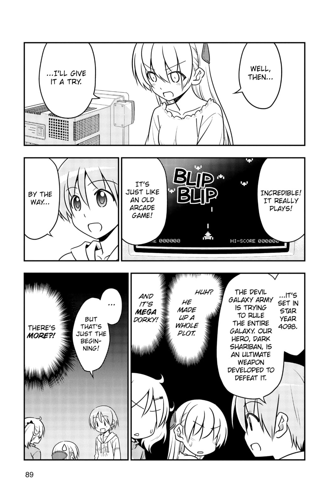 I didn't make any program on Ba-Maga, I just read Kage-san's manga all day page 12