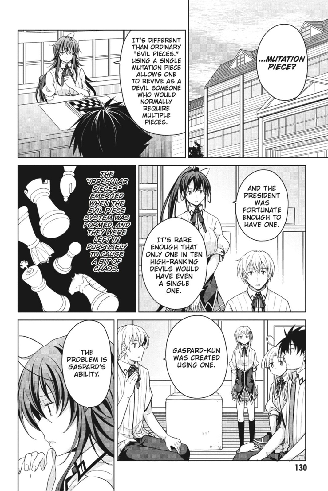 High School DxD – Chapter 41 page 1