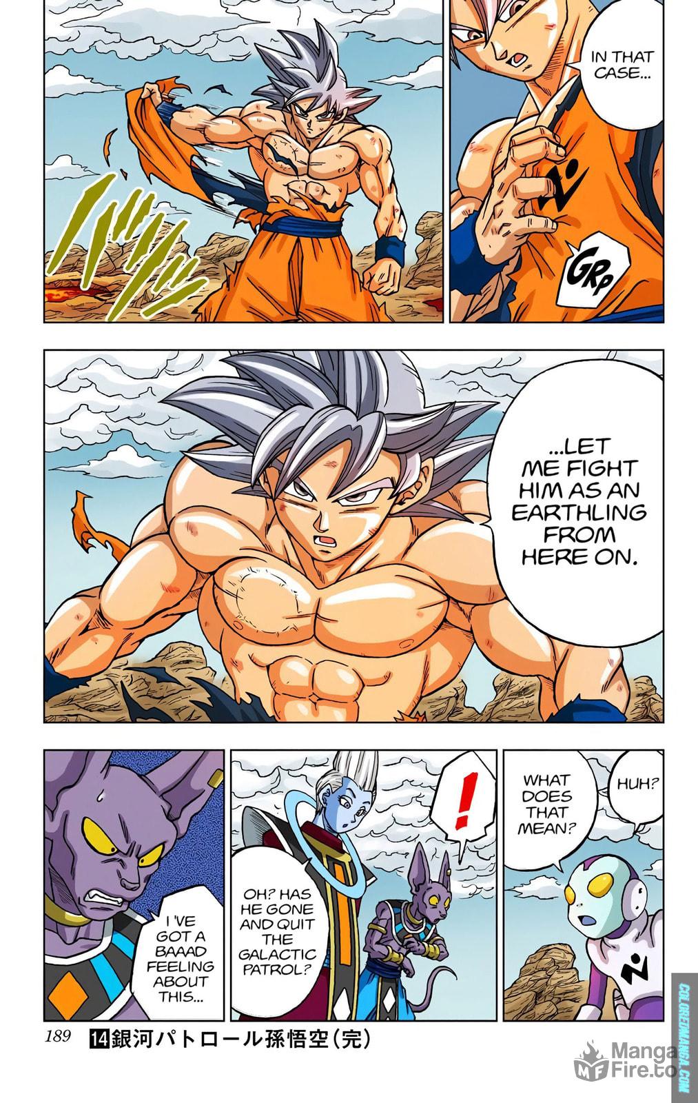 Son Goku, Galactic Patrol Officer page 44