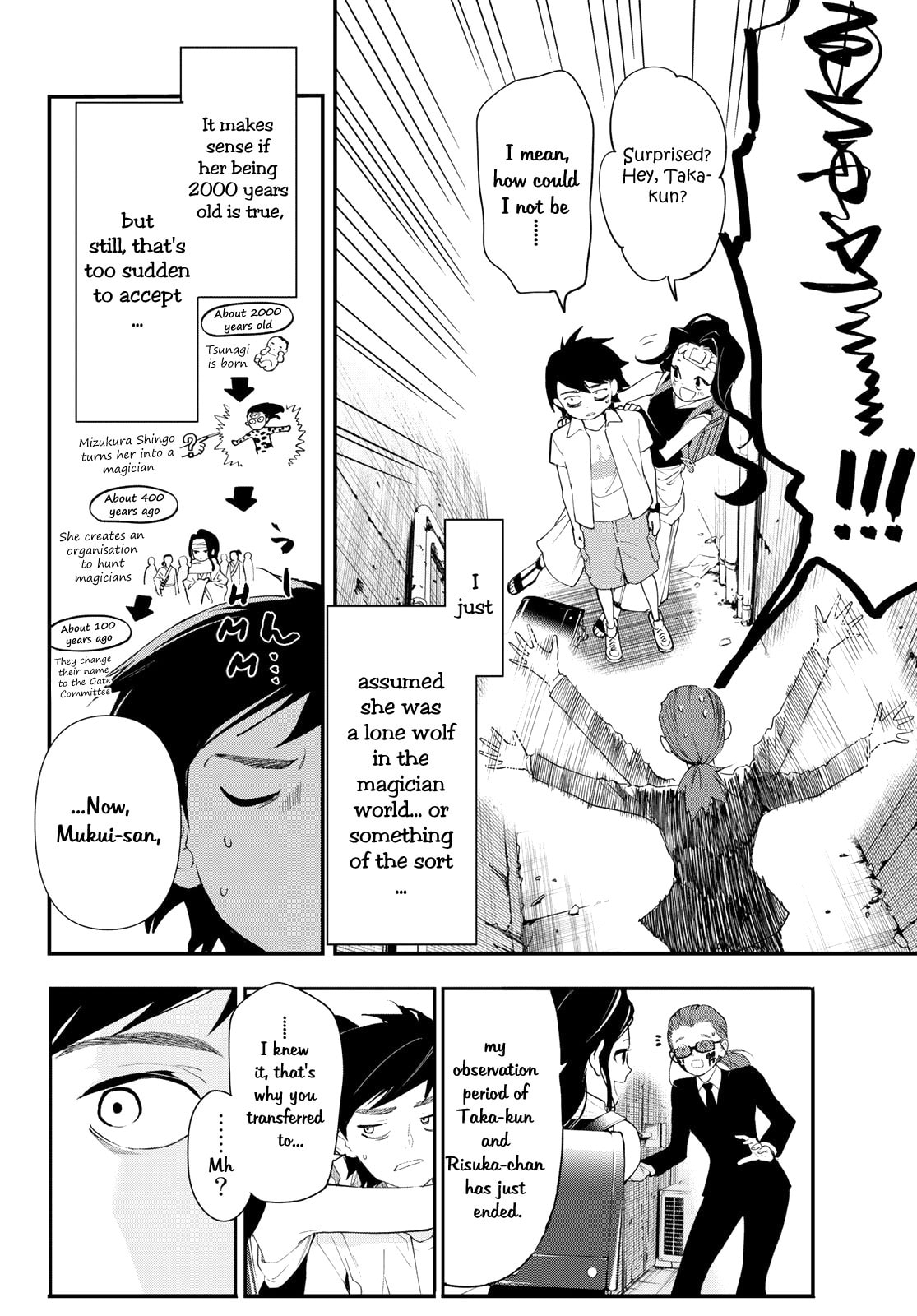 Magical Girls Kill With Their Eyes! — The Gate Committee! page 30