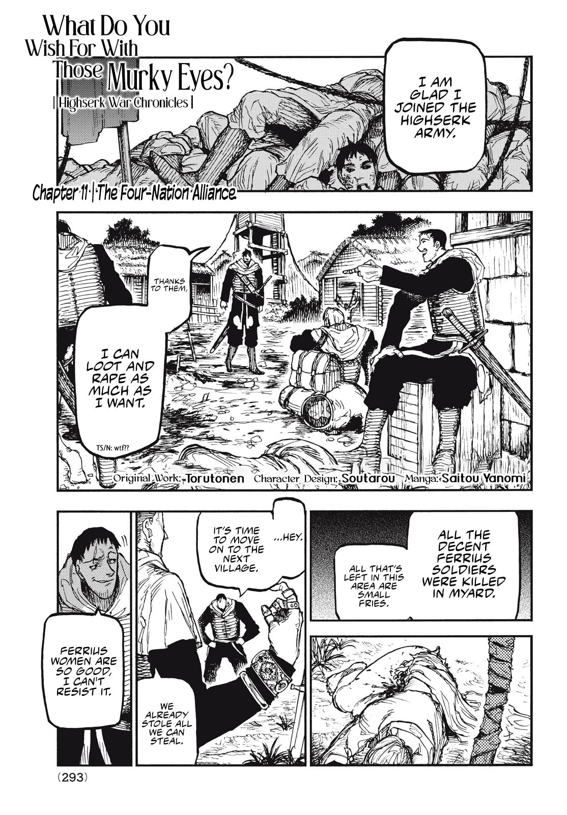 Record of Highserk War – Chapter 11 page 1