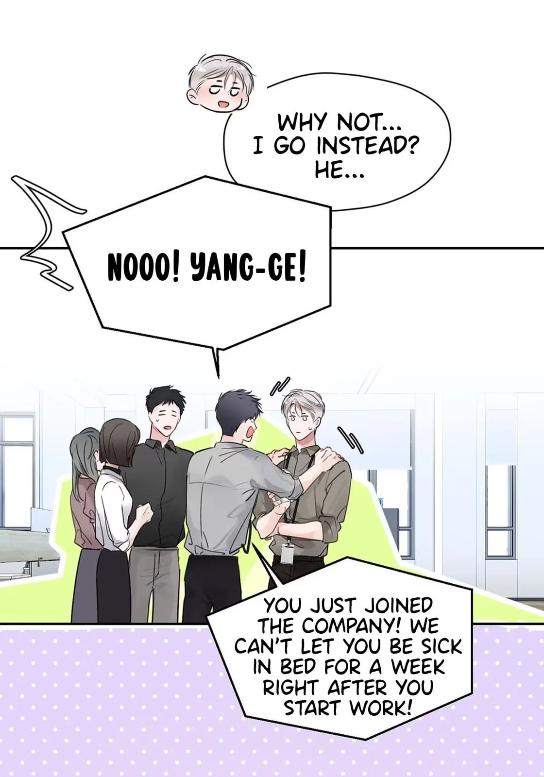 First time seeing him in this state. page 12