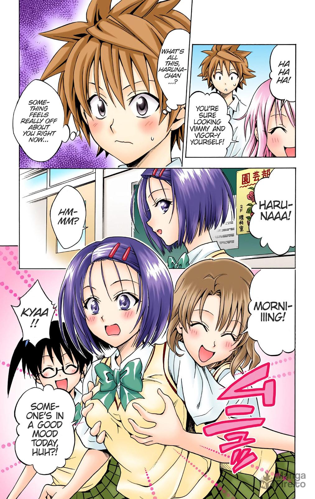 To Love Ru (Colored) – Chapter 64 page 4