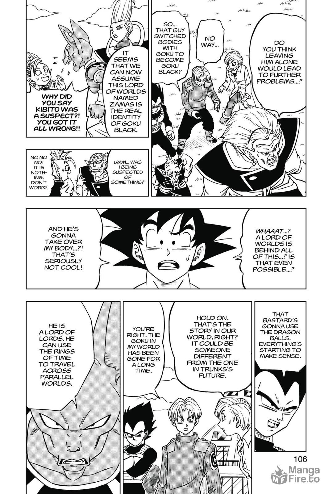 Goku Black's True Identity page 19