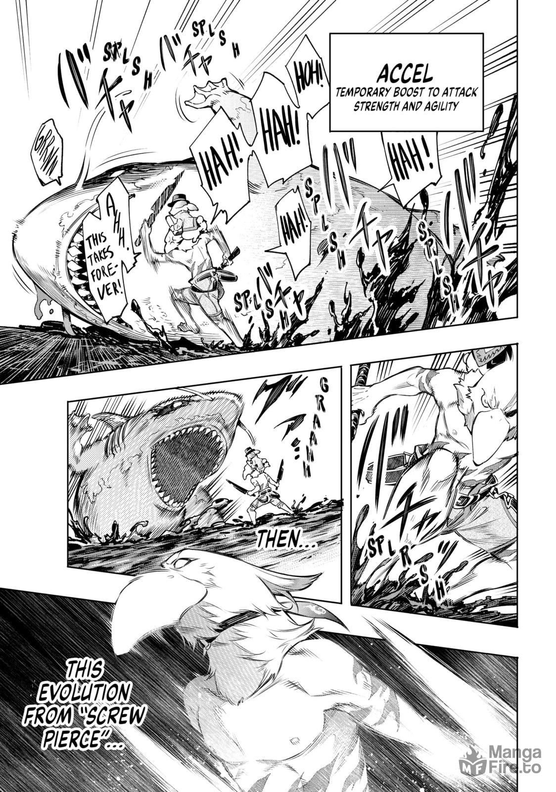 Bird mask & rabbit vs. Shark-mole page 8