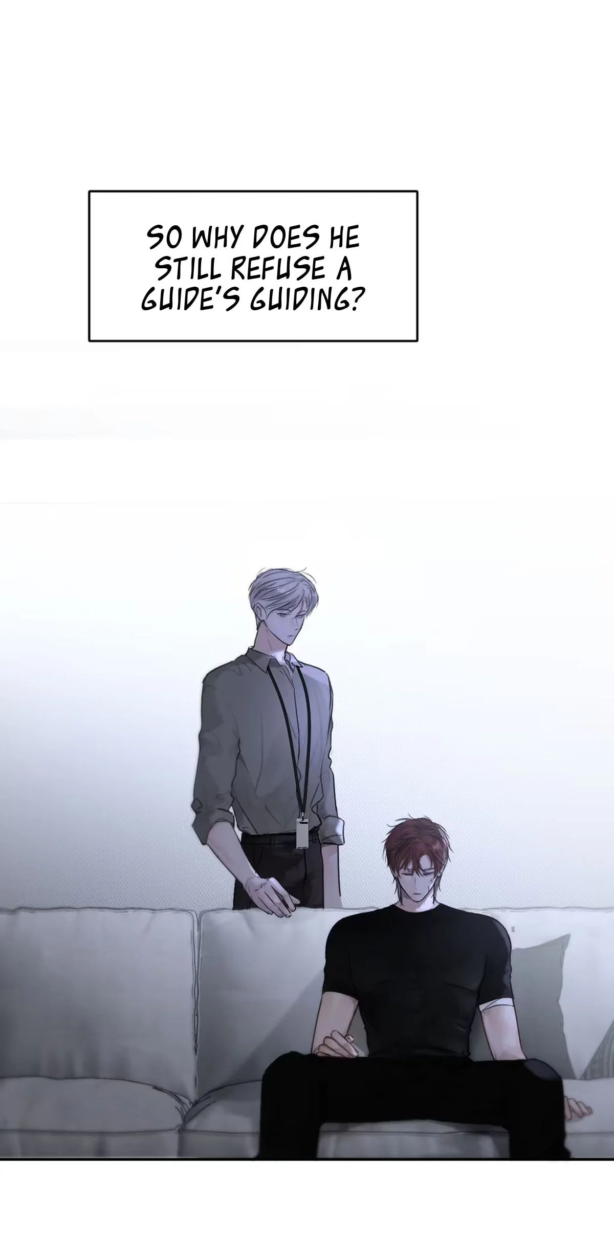 First time seeing him in this state. page 28