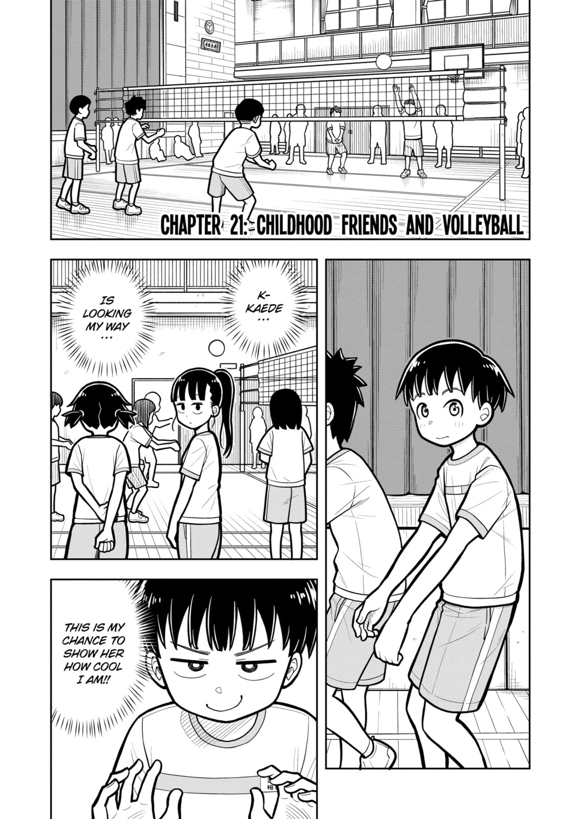 Childhood Friend and Volleyball page 0