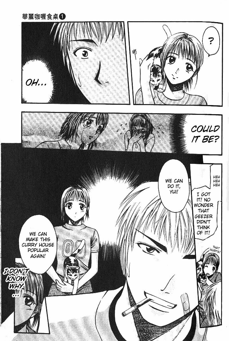 The First Step for a Comeback and Pumpkin Curry page 13