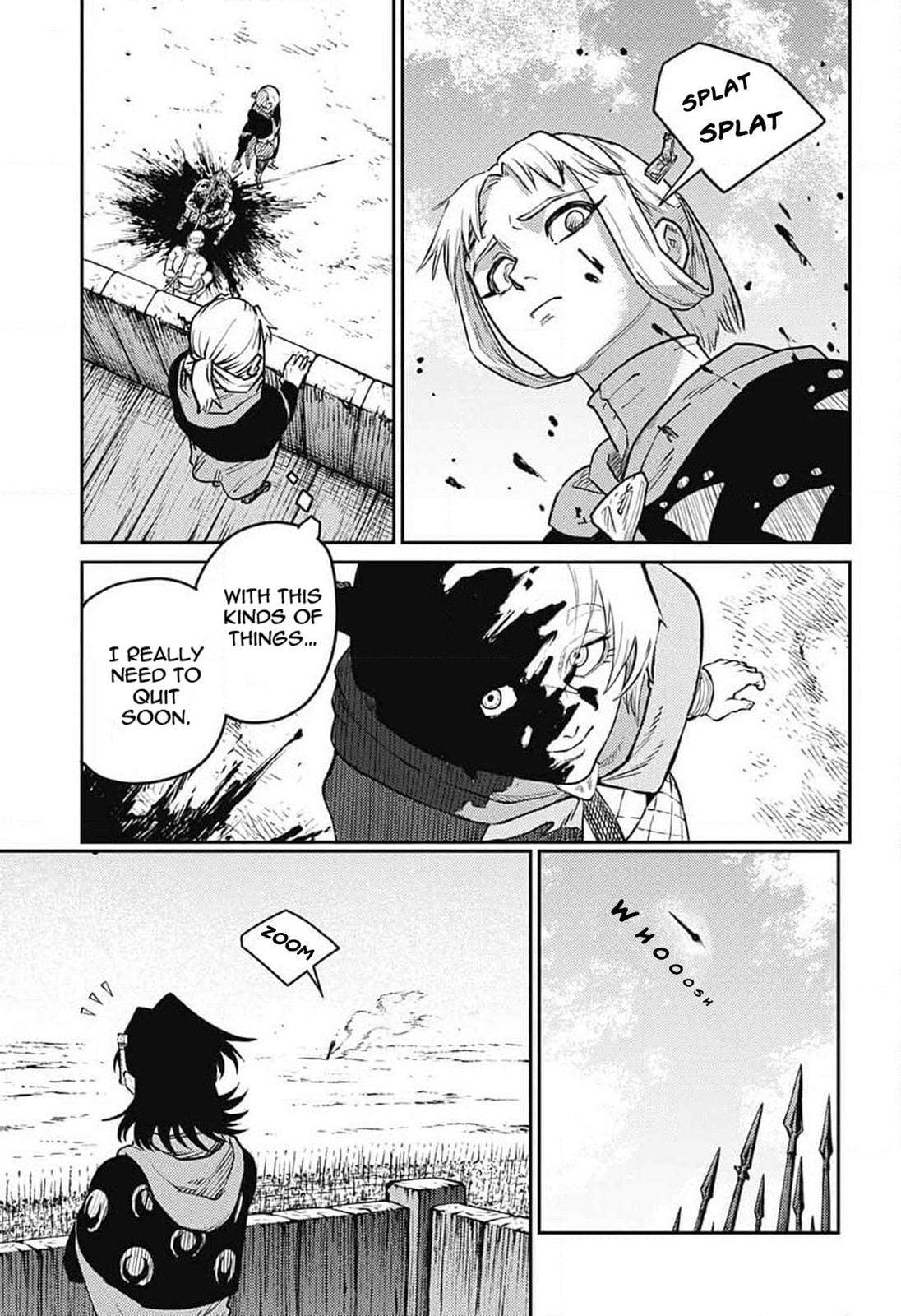 The Battle of Mont Tombe Castle page 37