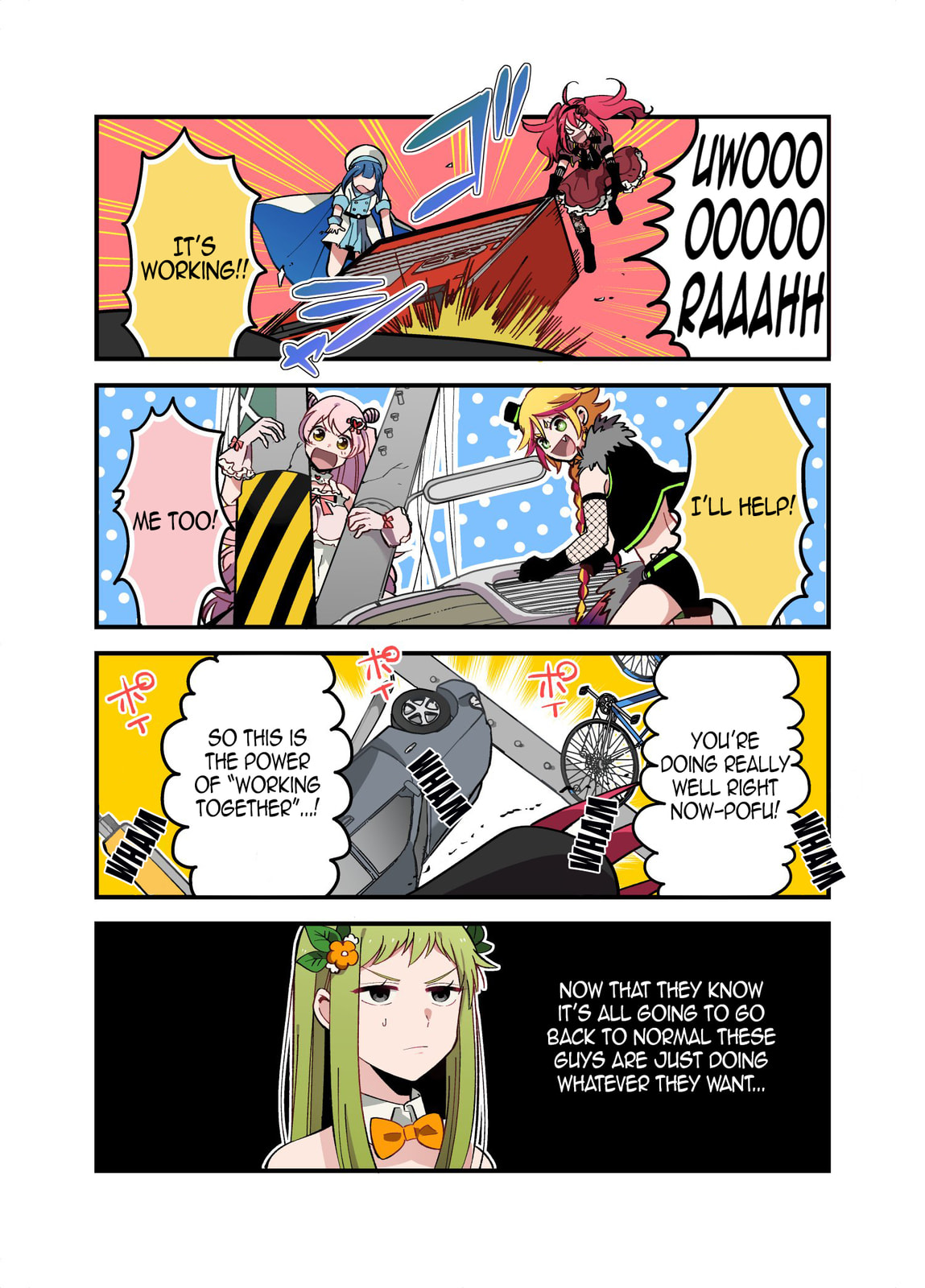 Danshi Koukousei ga Mahou Shoujo ni Naru Hanashi (Colored) – Chapter 28 page 0