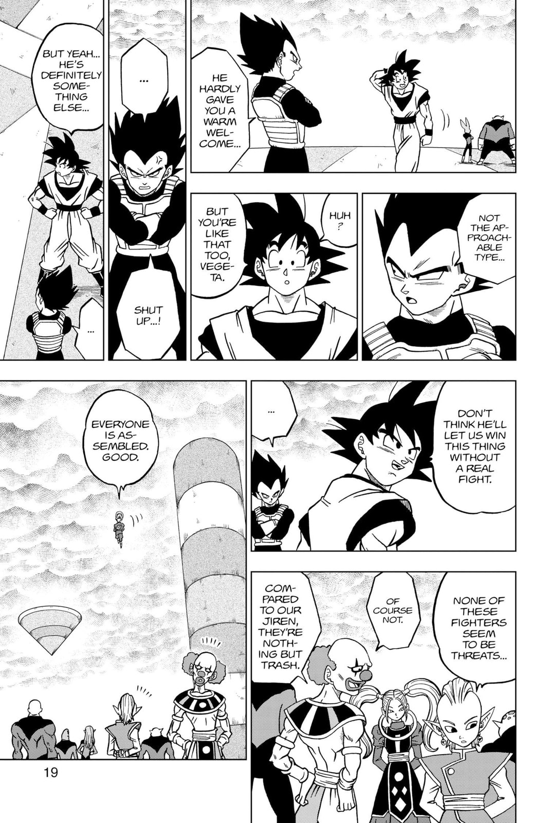 Universe Survival! The Tournament of Power Begins! page 12