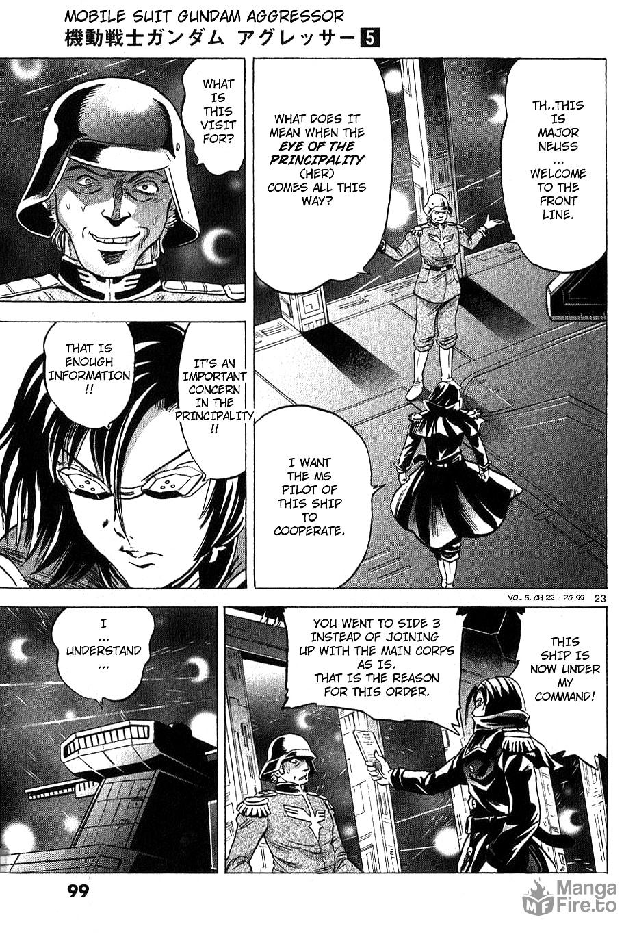 Mobile Suit Gundam Aggressor – Chapter 22 page 20