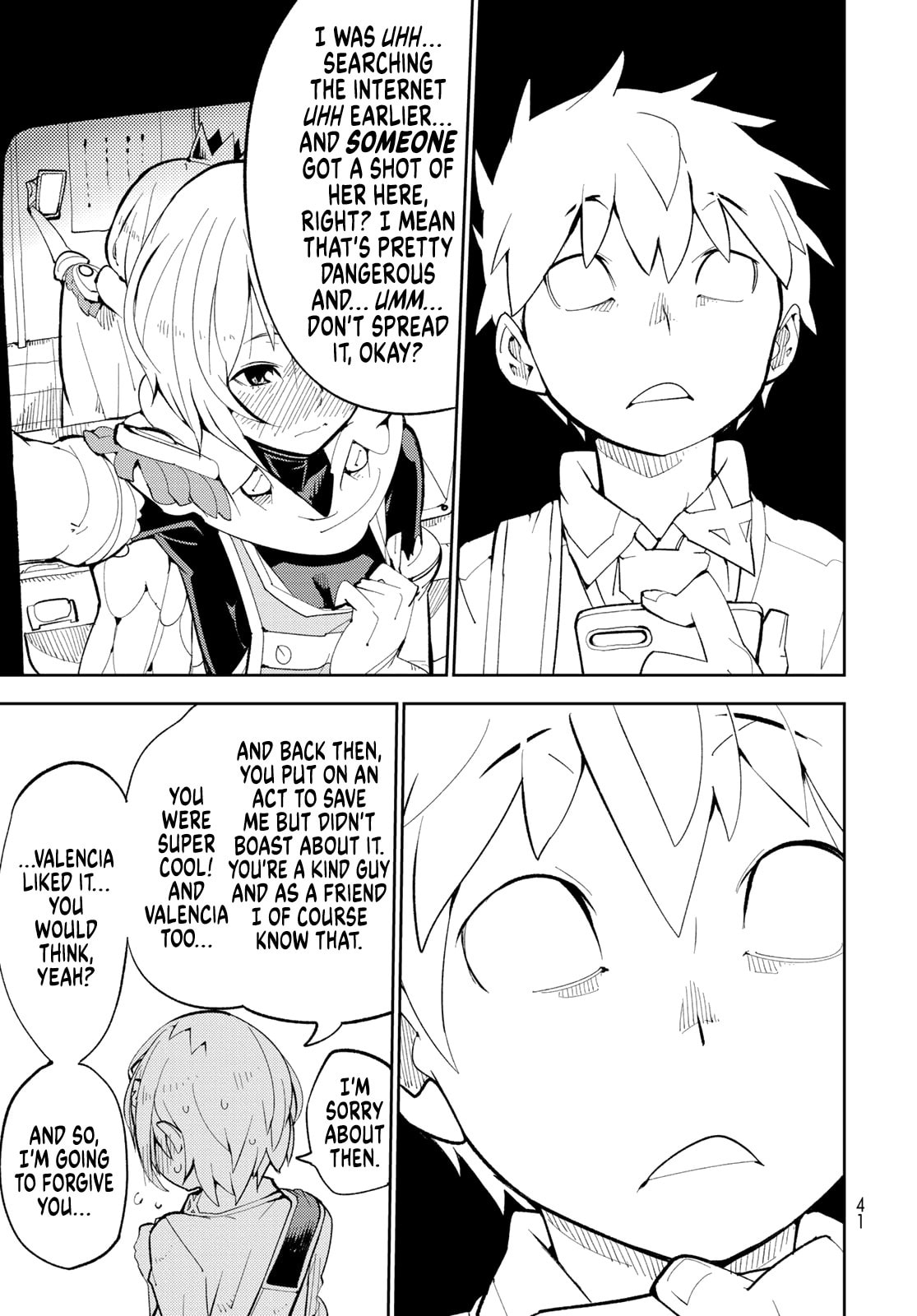 The True Identity of the Magical Girl, Spill it! page 36