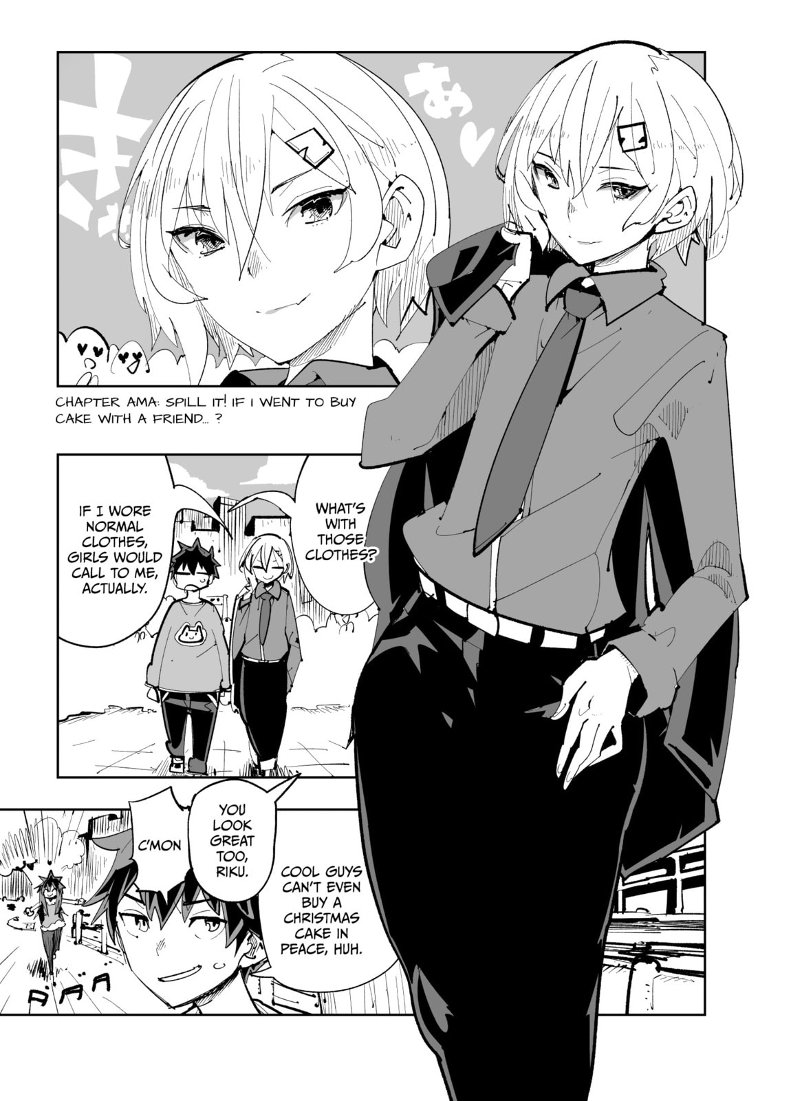 Chapter Ama: Spill it! If I went to buy cake with a friend…? page 0