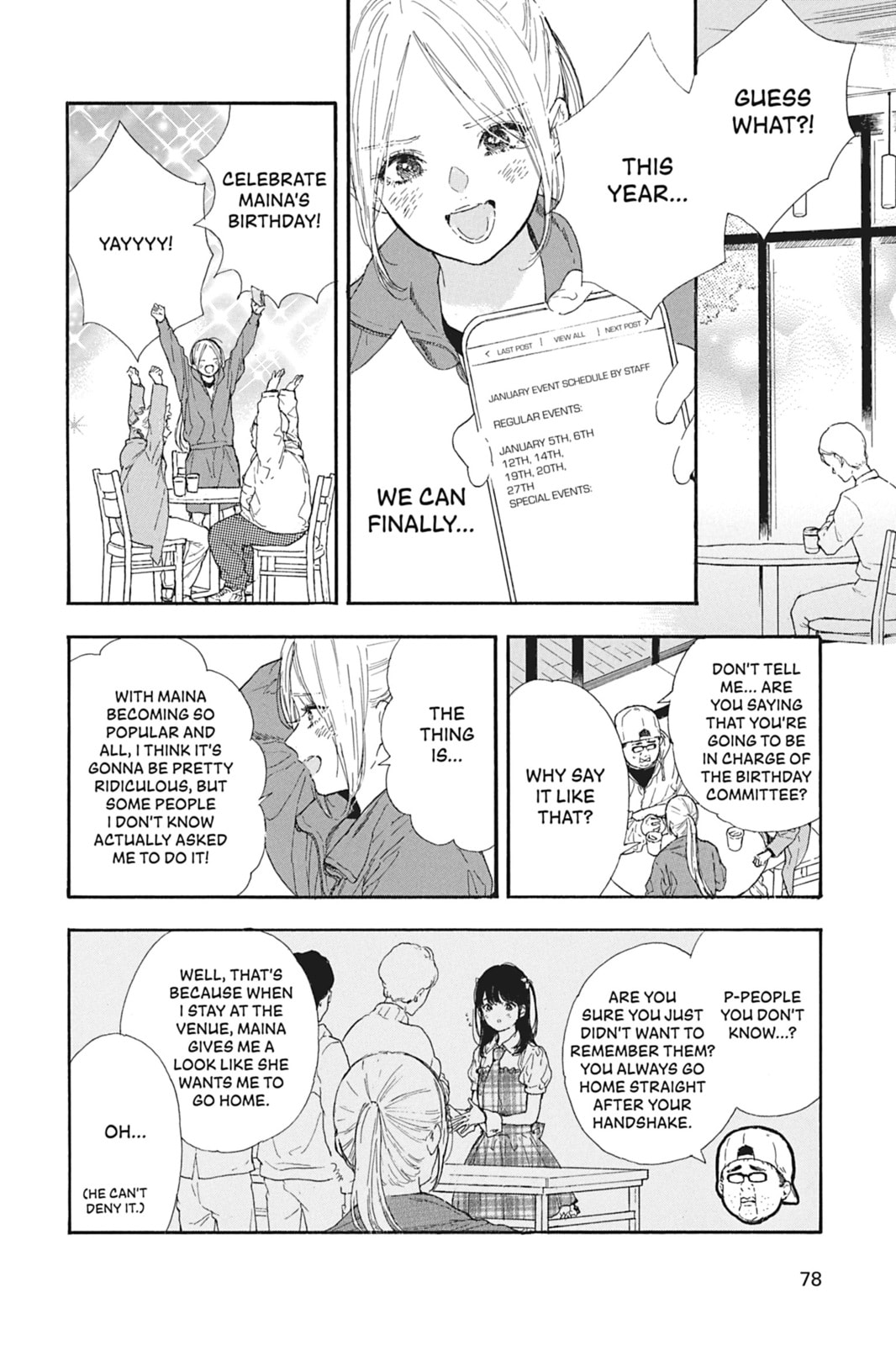 If My Favorite Pop Idol Made It to the Budokan, I Would Die – Chapter 51 page 1