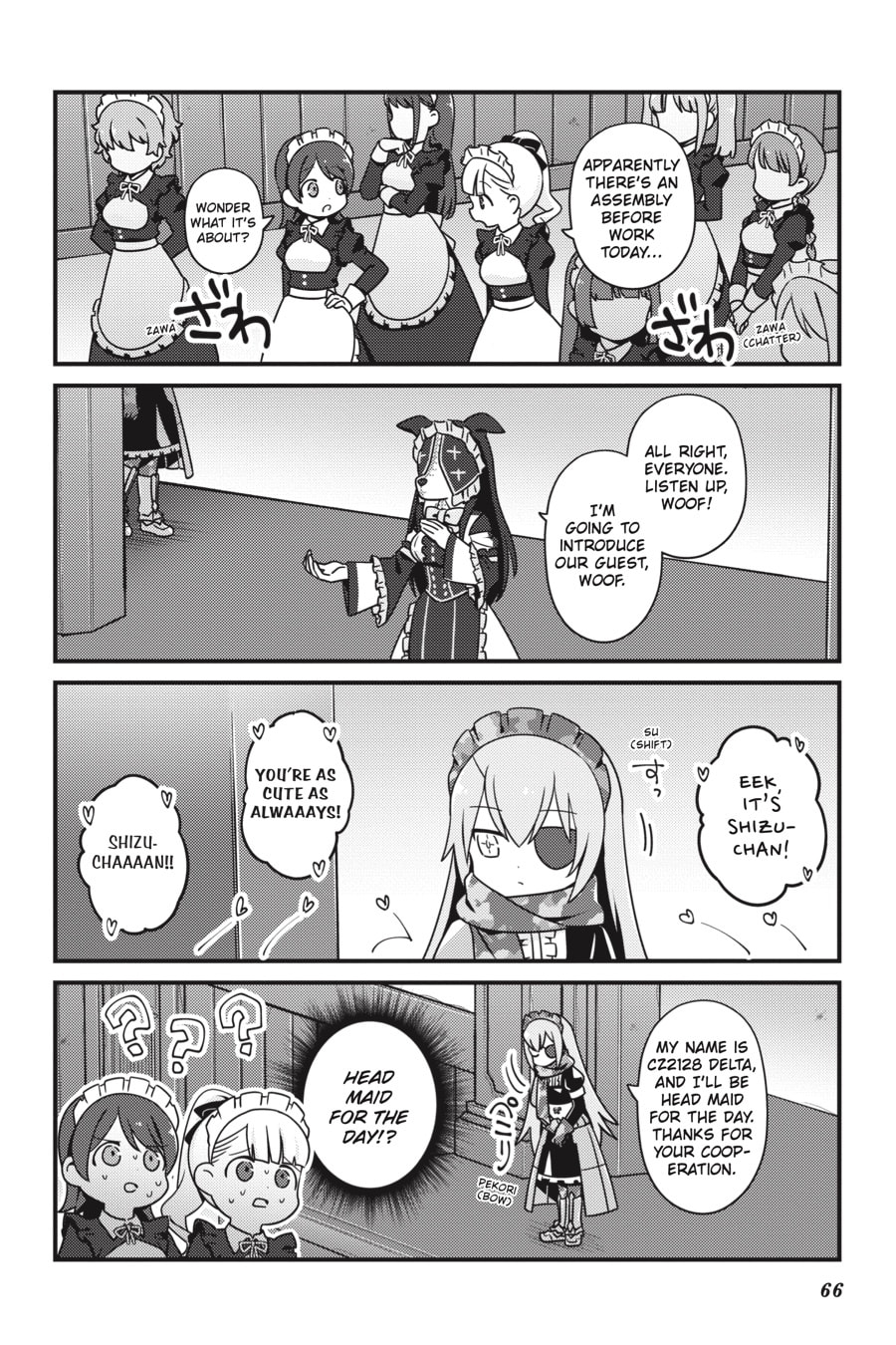 Shizu-chan ls Head Maid for a Day page 1