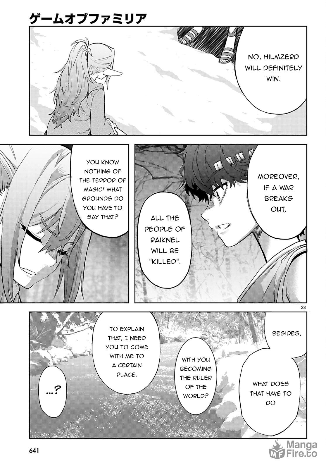 Game of Familia: Kazoku Senki – Chapter 67 page 23