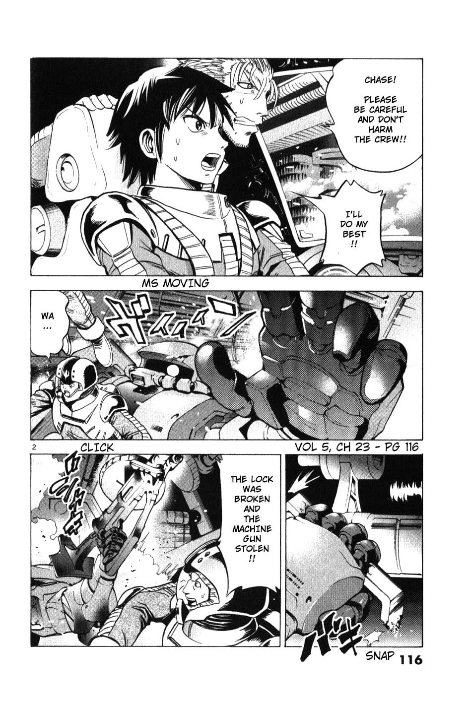 Mobile Suit Gundam Aggressor – Chapter 23 page 1