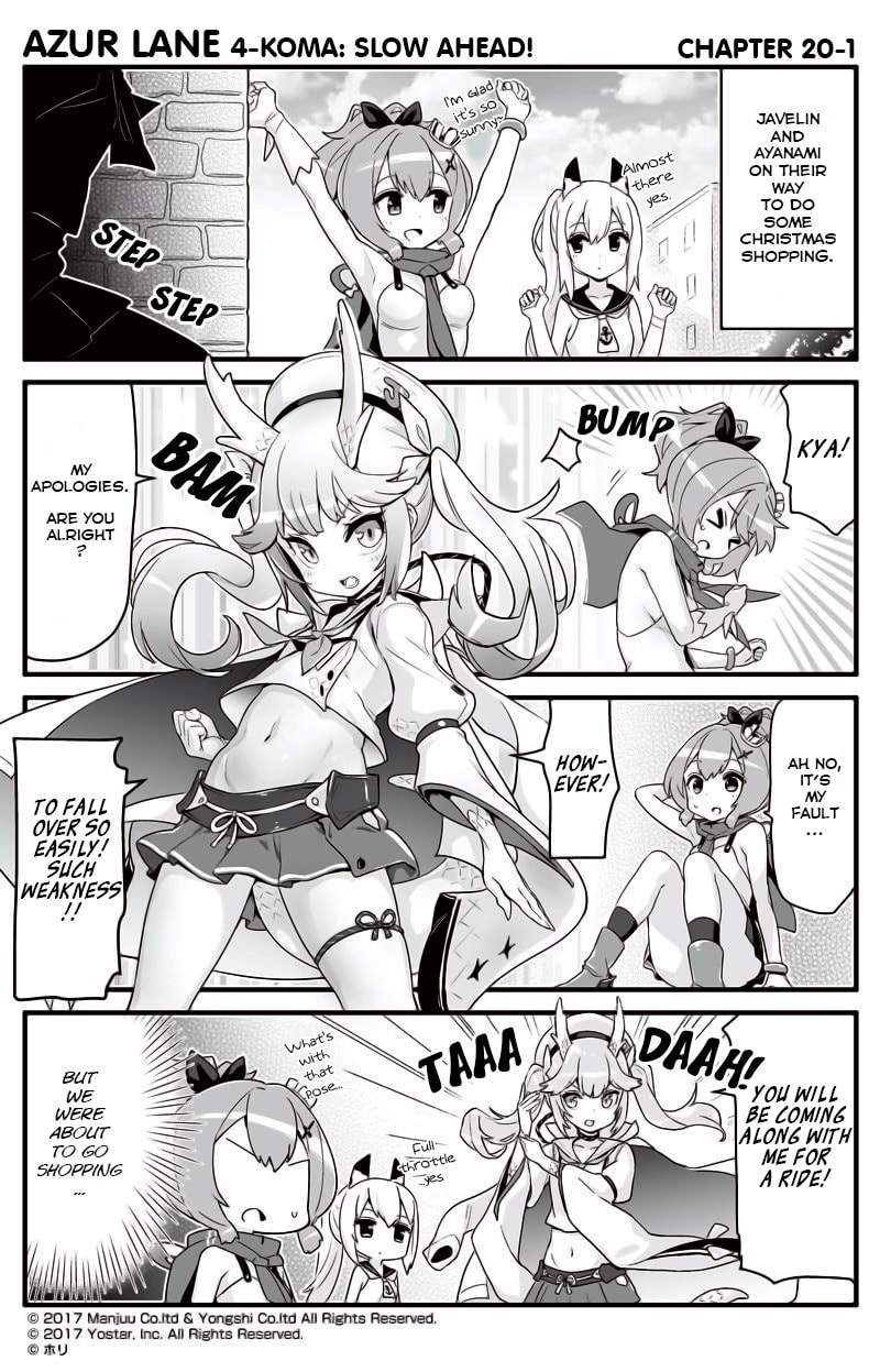 Azur Lane 4-koma: Slow Ahead! – Chapter 20 page 0