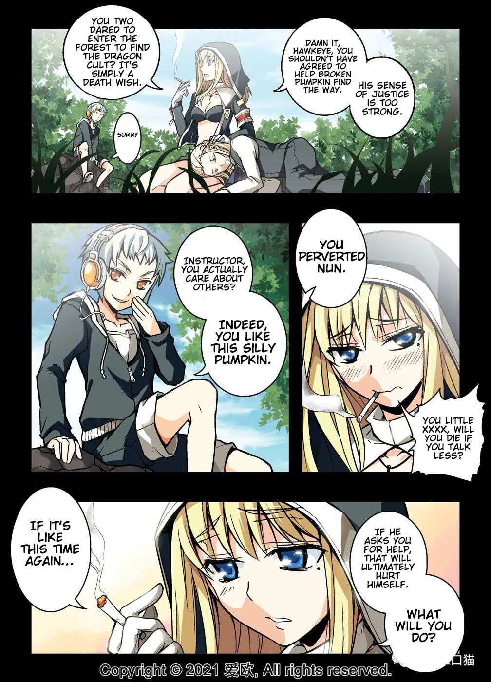 Death line of Blue page 10