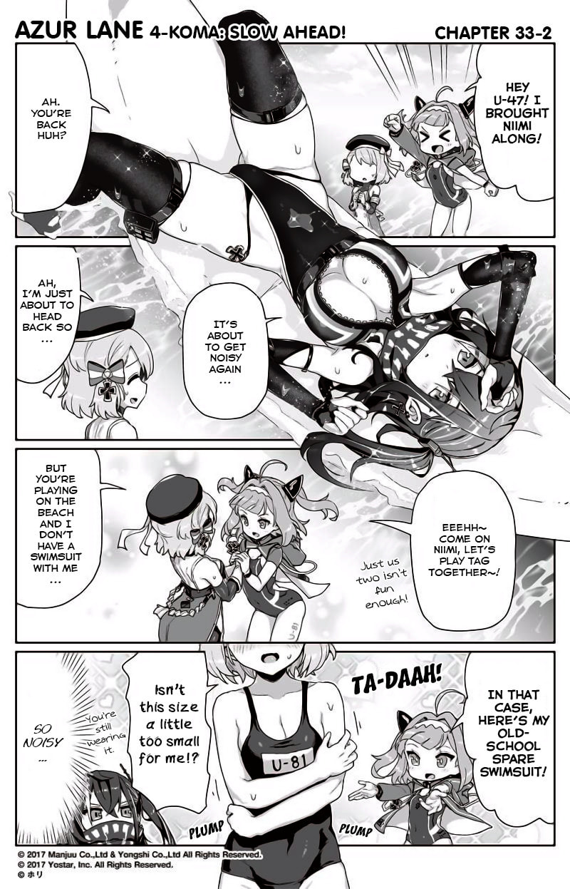 Azur Lane 4-koma: Slow Ahead! – Chapter 33 page 1