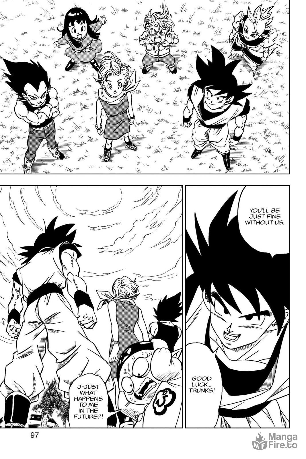 The Decisive Battle! Farewell, Trunks! page 44