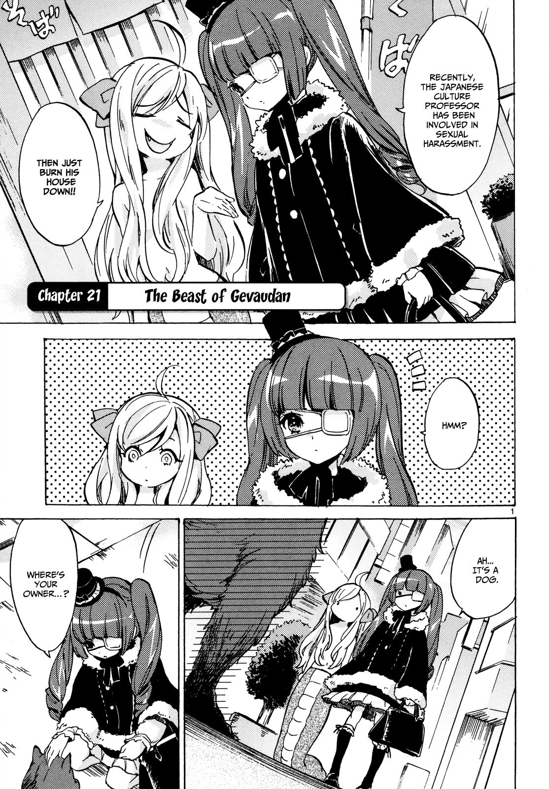 The Beast of Gevaudon page 1