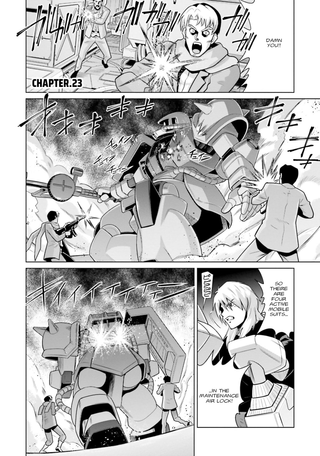 Mobile Suit Gundam F90 FF – Chapter 23 page 0