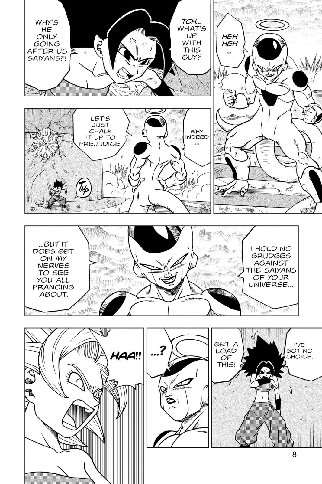 Awaken, Super Saiyan Kale page 1