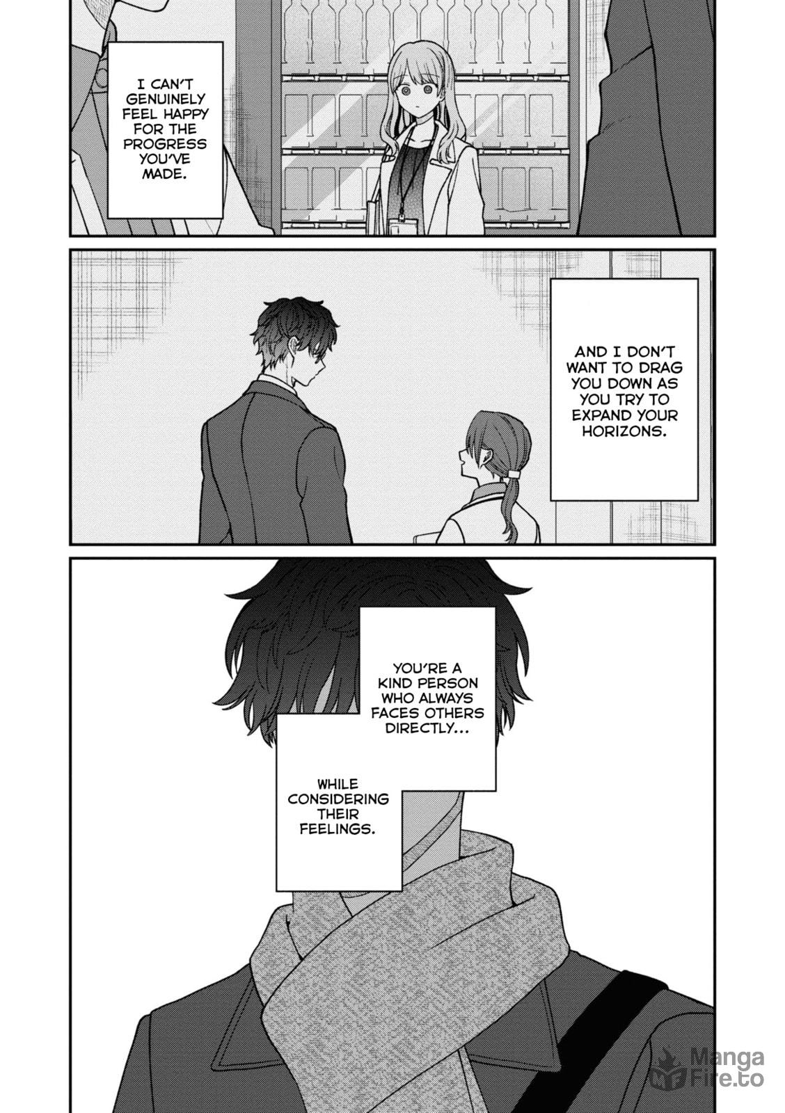 Kuuki ga "Yomeru" Shinnyushain to Buaiso na Senpai no Hanashi (Web-comic) – Chapter 52 page 19