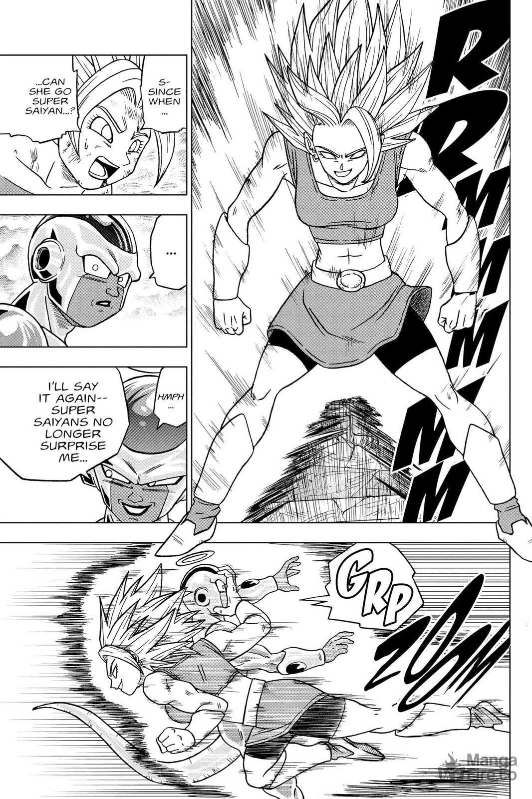 Awaken, Super Saiyan Kale page 34