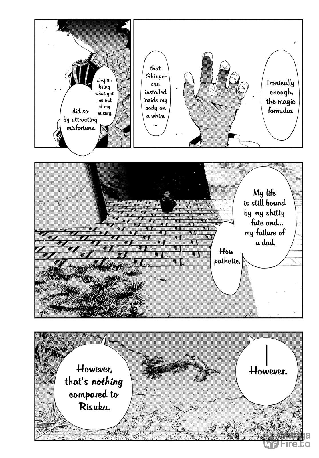 Evil in Disguise. — Irregular page 19