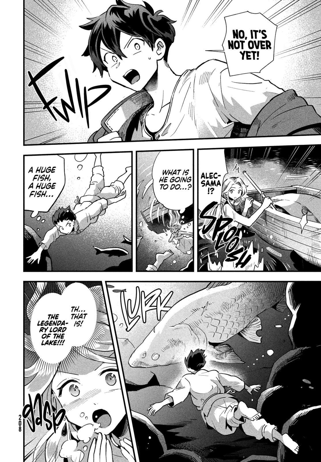 A fierce battle!! To fish or be fished. page 13