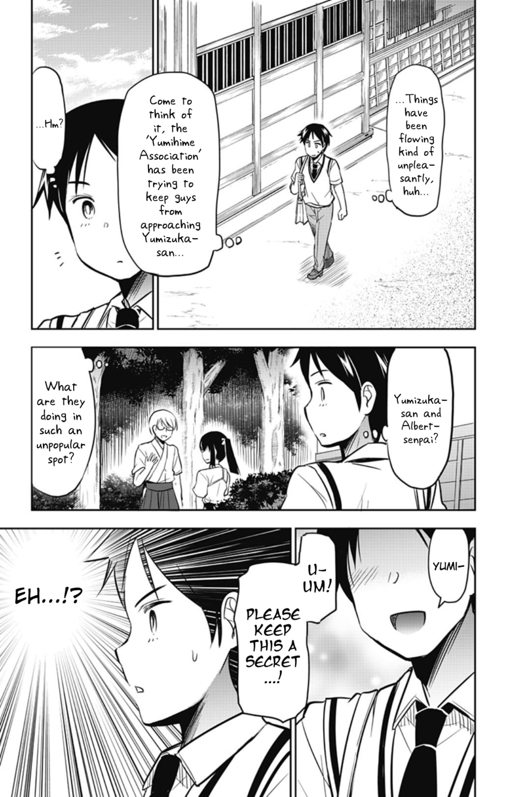 Yumizuka Iroha's Senpai (First Half) page 10